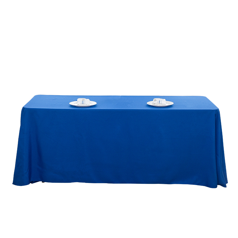 90x132 '' Spunester Solid Color Wedding Tablecloth Tablecloth