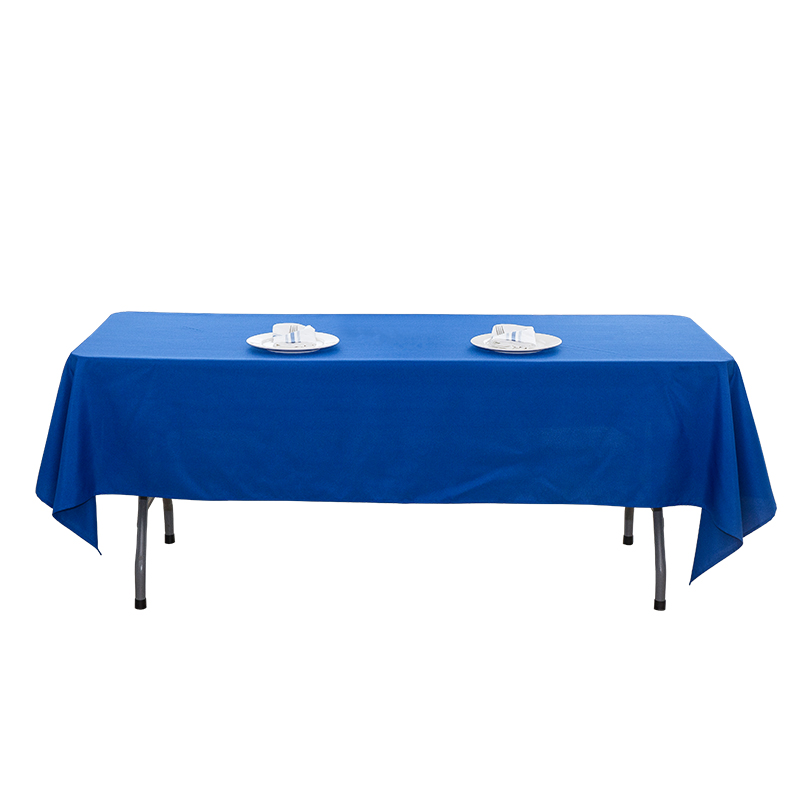 60x102 '' 217GSM Polyester Solid Color Wedding Tablecloth