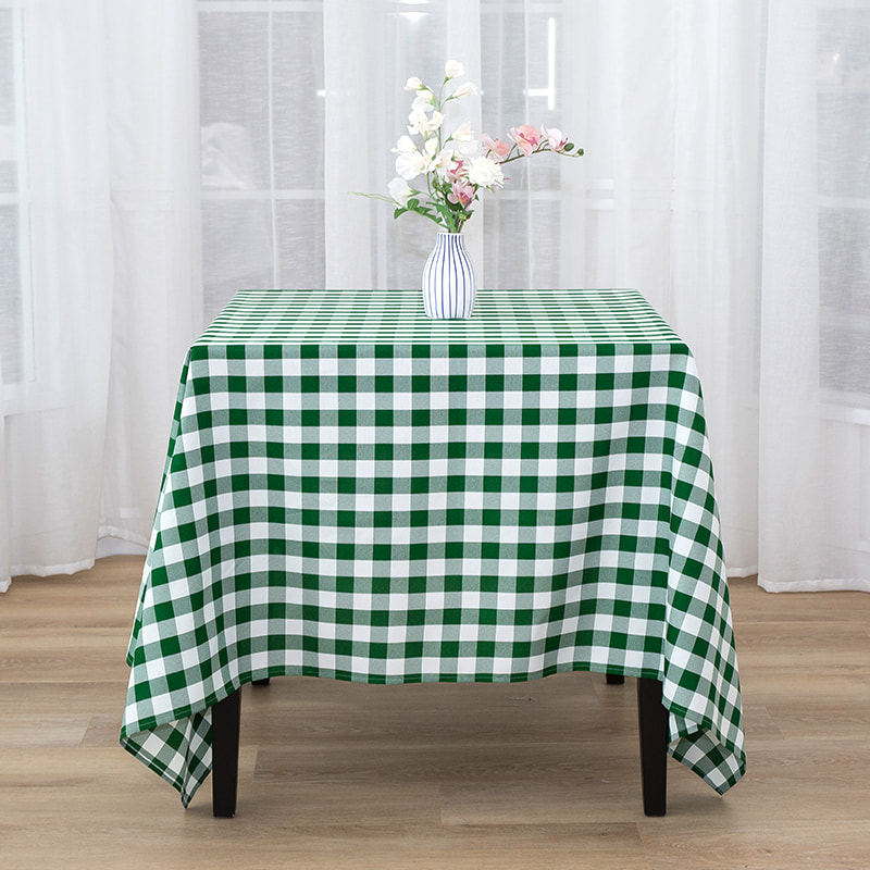 70x70 '' Bữa tiệc dã ngoại hình chữ nhật kẻ sọc dệt kim