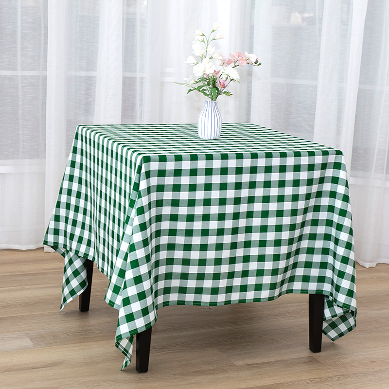 70x70 '' Bữa tiệc dã ngoại hình chữ nhật kẻ sọc dệt kim