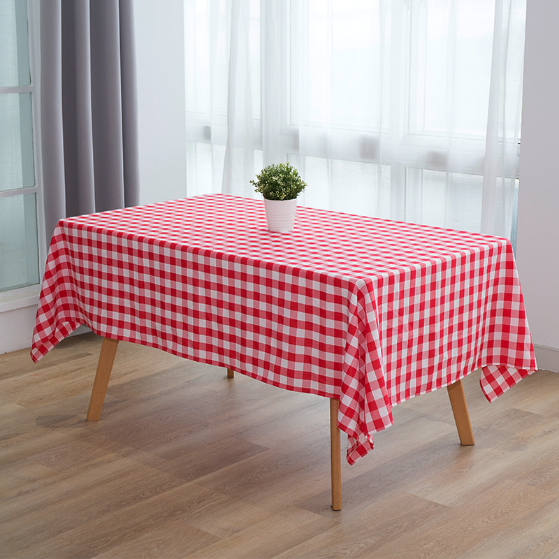 60x102 '' Bữa tiệc dã ngoại hình chữ nhật kẻ sọc dệt kim