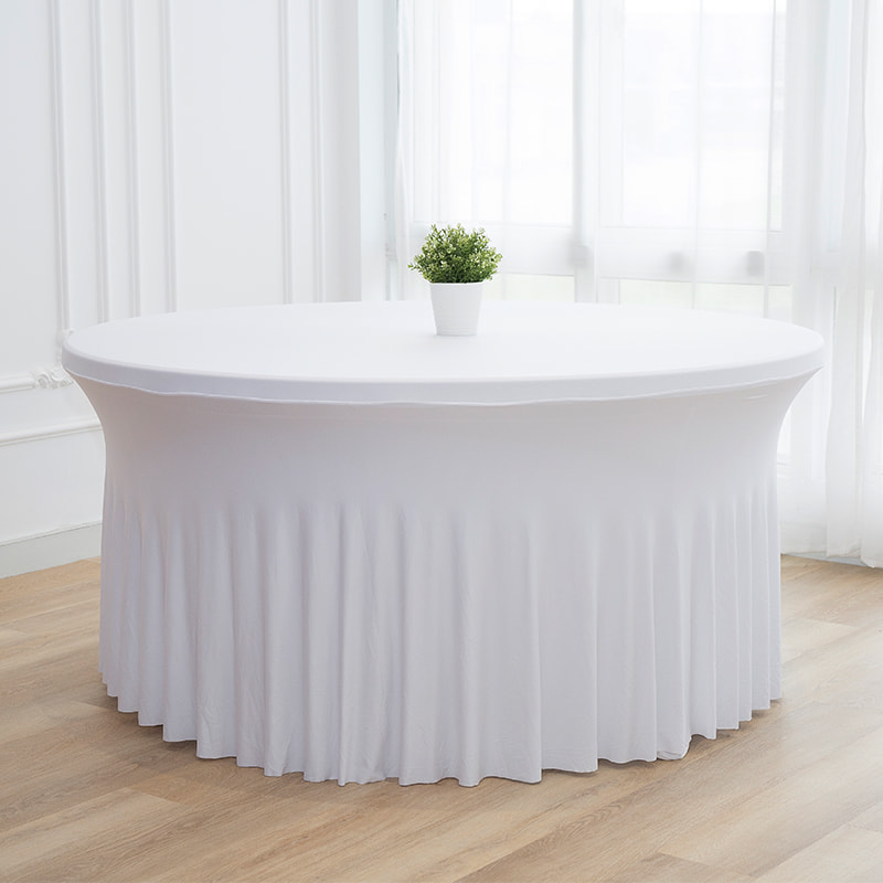 Pháo váy tròn bộ bàn tròn 5ft