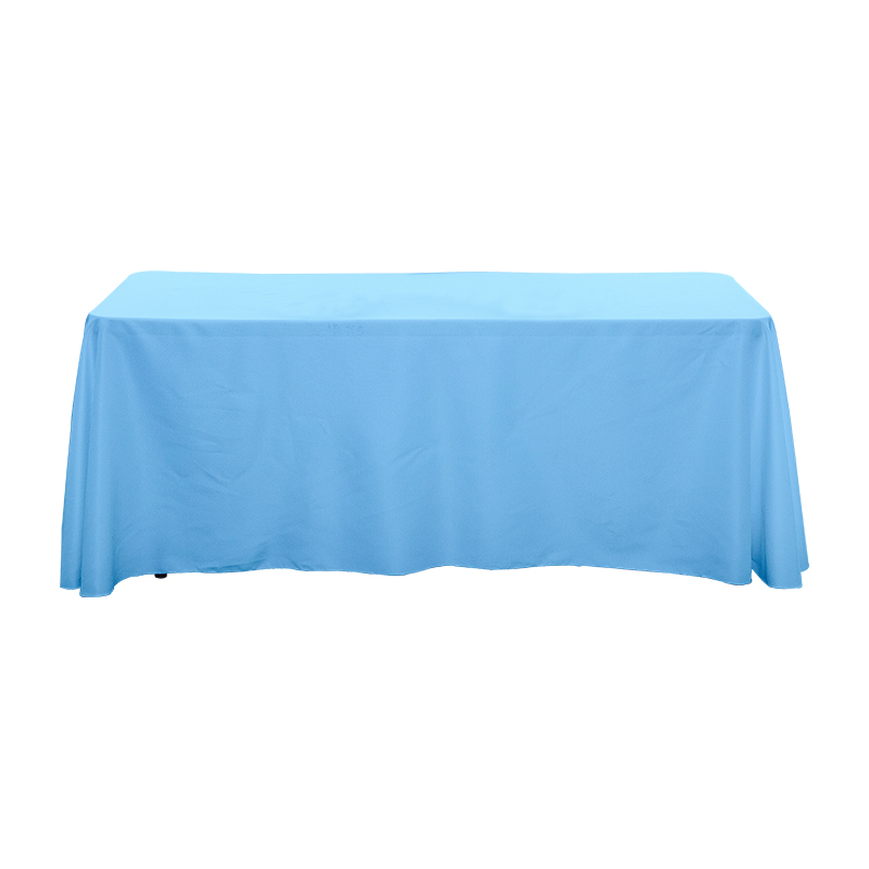90x132 '' Spunester Solid Color Wedding Tablecloth Tablecloth
