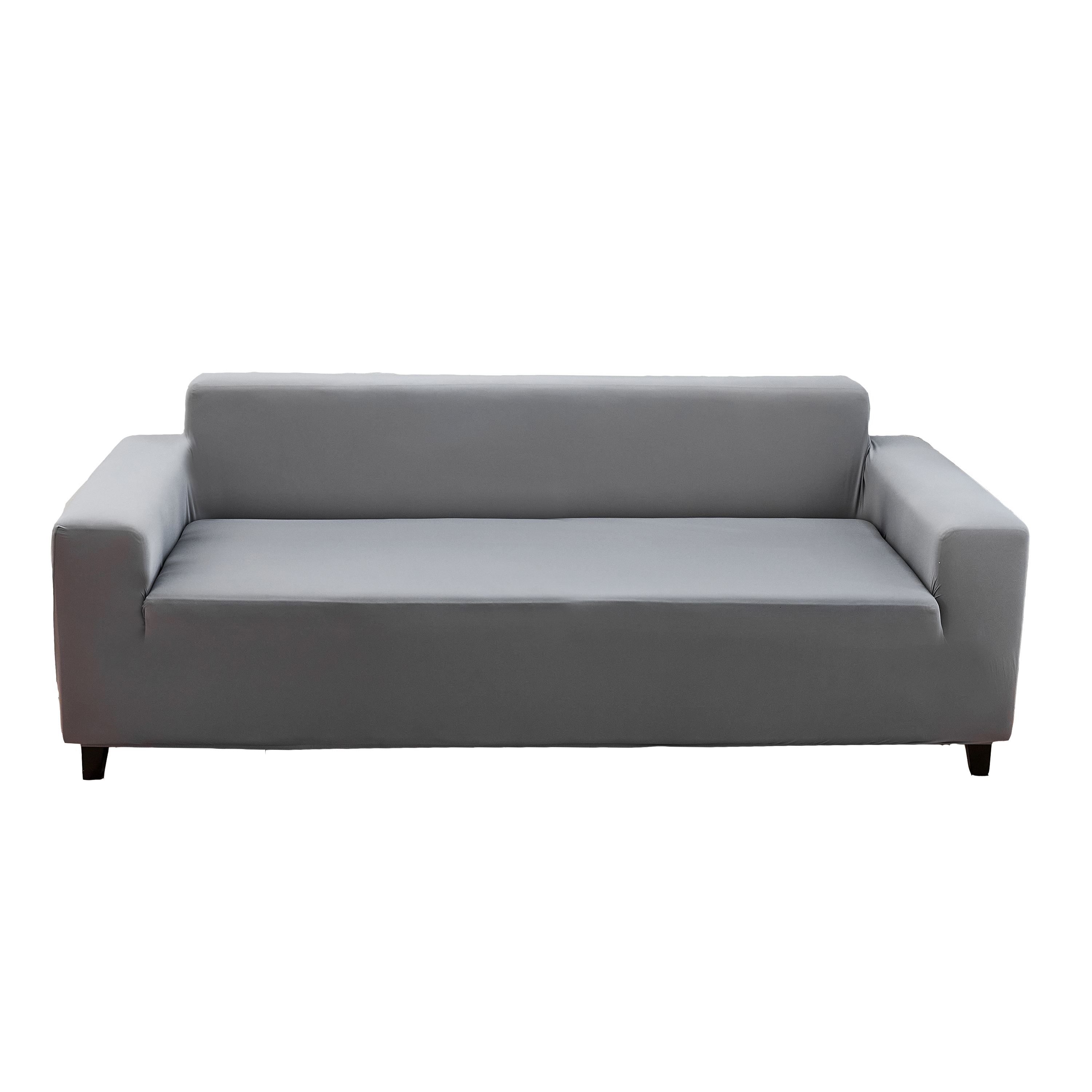 Vỏ sofa đàn hồi màu xám polyester microfiber